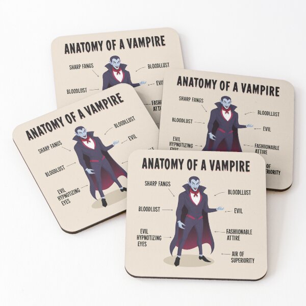 Item preview,  Anatomy of a Vampire designed and sold by Vintage Designs +.