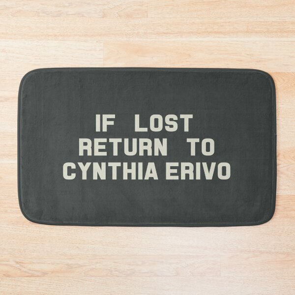 Item preview, If Lost Return to Cynthia Erivo Tee designed and sold by deluluhaze.