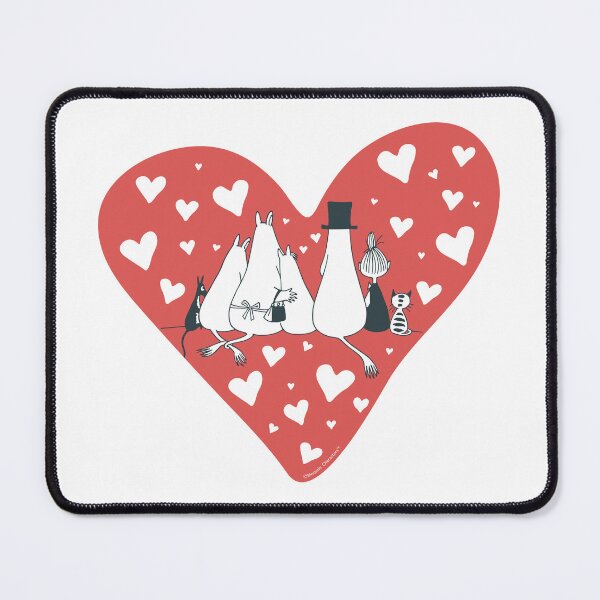 Item preview, Moomin Family Love Hearts designed and sold by MoominStore.