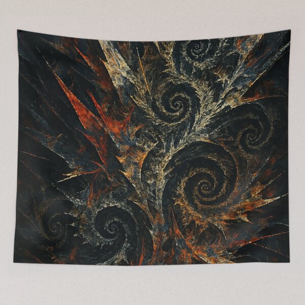 Item preview, Inferno Spiral: Chaotic Fractal Blaze designed and sold by AbstractAnom.