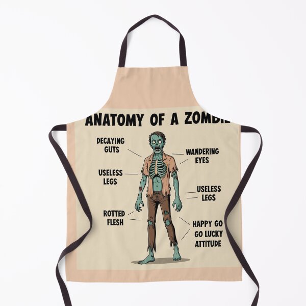 Item preview,  Anatomy of a Zombie designed and sold by Vintage Designs +.