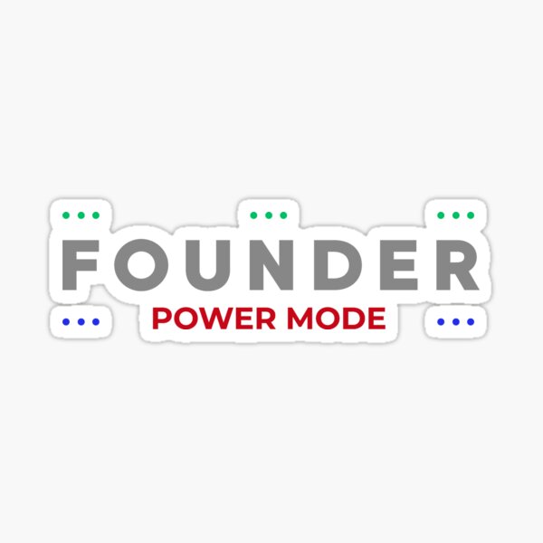 Item preview, Founder Red Power Mode designed and sold by 4uandme25.