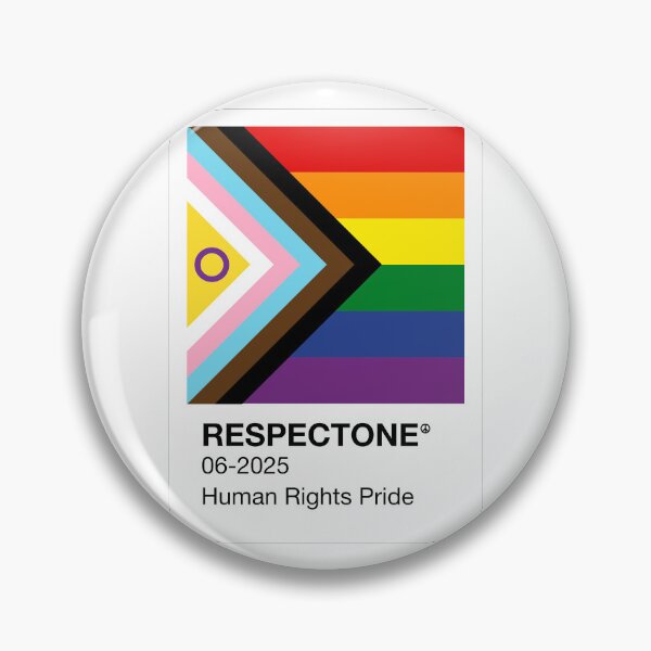 Item preview, Every One Deserves Respect. Progressive Rainbow Stripe Flag Color Swatch. Human Rights Pride  designed and sold by MarikoDesignArt.