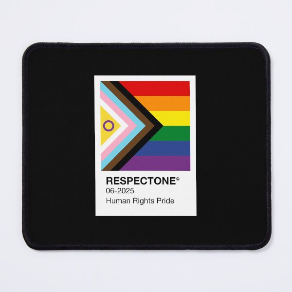 Item preview, Every One Deserves Respect. Progressive Rainbow Stripe Flag Color Swatch. Human Rights Pride designed and sold by MarikoDesignArt.