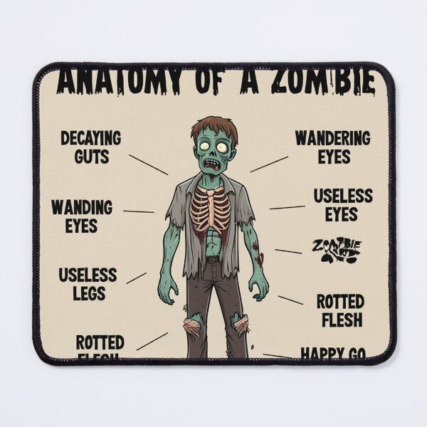 Item preview, Anatomy of a Zombie designed and sold by Vintage Designs +.