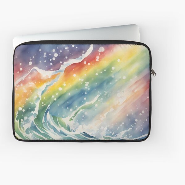 Item preview, Rainbow Waves designed and sold by BookCovered.