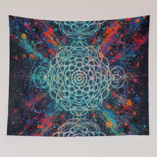 Item preview, Cymatic Bloom: Geometry in Motion designed and sold by AbstractAnom.
