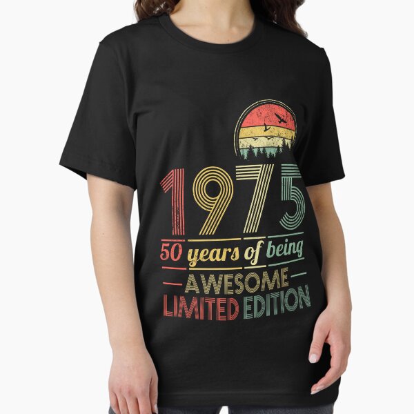 Item preview,  50th Birthday Vintage 1975 Limited Edition 50 Years Old Retro Birthday Gift  designed and sold by FernaRoje.