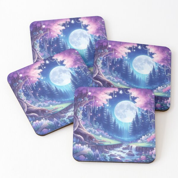 Item preview, Moonlit Forest designed and sold by DragonPurple.