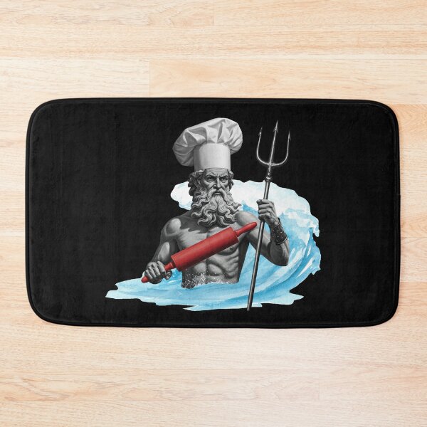 Item preview, Poseidon Sea Lord Kitchen Master Surreal Art designed and sold by SurrealArtSzysz.
