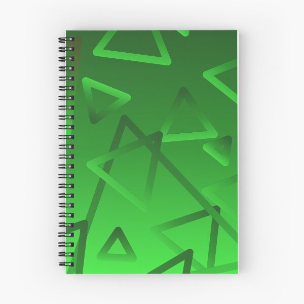 Item preview, Green triangles | gradient | color geometry designed and sold by dfly-creations.