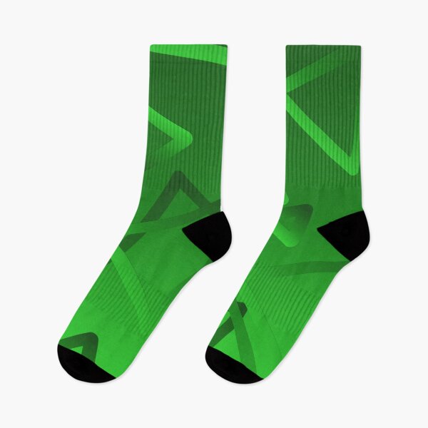 Item preview, Green triangles | gradient | color geometry designed and sold by dfly-creations.
