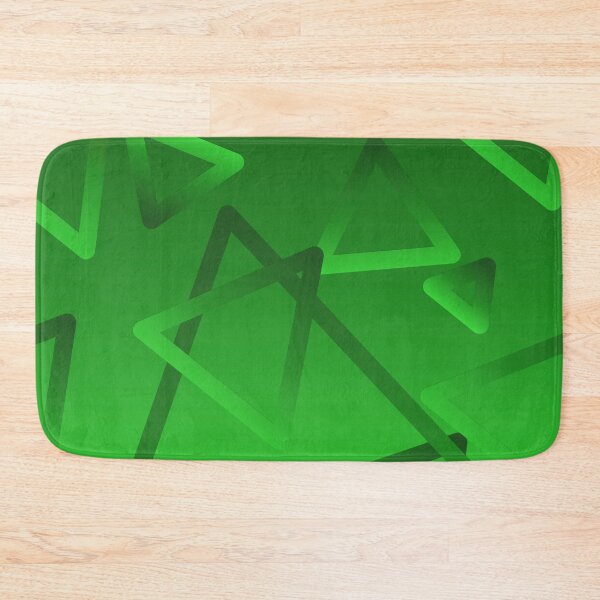 Item preview, Green triangles | gradient | color geometry designed and sold by dfly-creations.