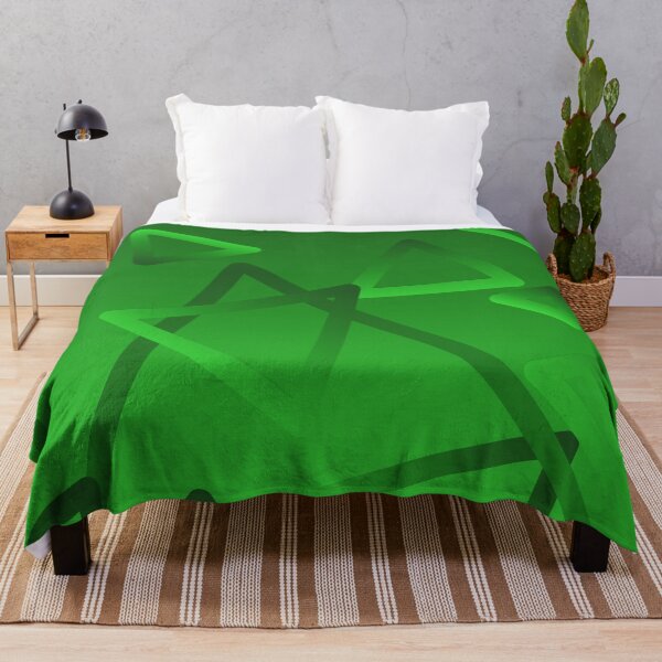 Item preview, Green triangles | gradient | color geometry designed and sold by dfly-creations.