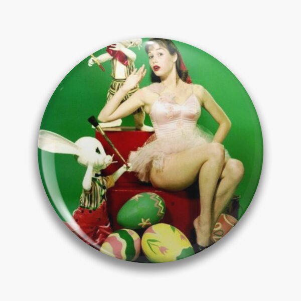 Artikelvorschau, Pinup und Osterhasen entworfen und verkauft von VintageManiac.