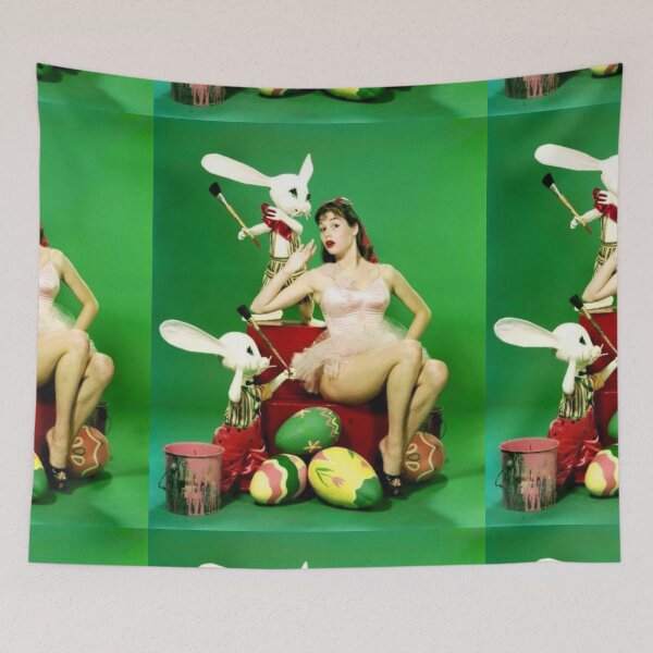 Item preview, Pinup and Easter Bunnies designed and sold by VintageManiac.
