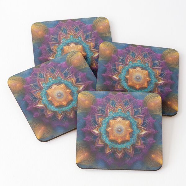 Item preview, Celestial Bloom: Chakra Mandala Awakening designed and sold by AbstractAnom.
