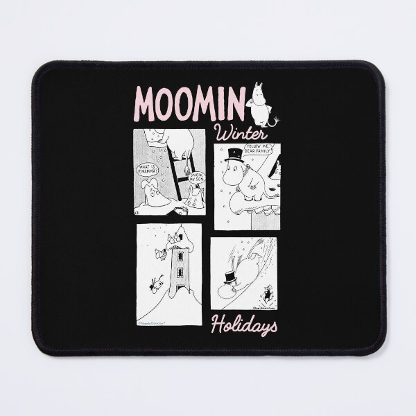 Item preview, Moomins Snow Slide Moomin Winter Holidays designed and sold by MoominStore.