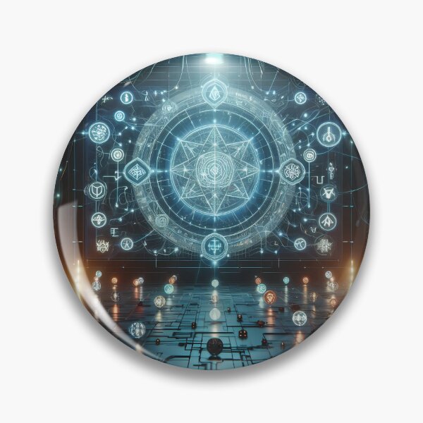 Item preview, Futuristic Alchemy Magic Tech Art designed and sold by DragonPurple.
