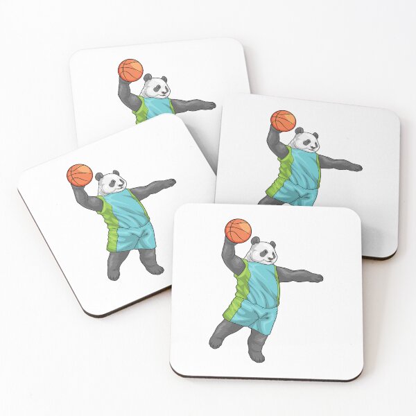 Item preview, Panda Basketball player Basketball designed and sold by Snabdesign84.