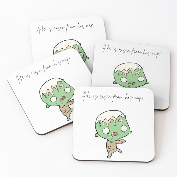Item preview, He Is Risen From His Nap designed and sold by TurtleFishArt.