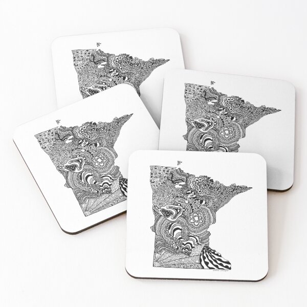 Item preview, Minnesota Zentangle designed and sold by Ashley Schroepfer.
