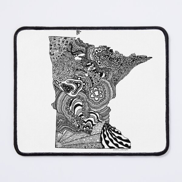 Item preview, Minnesota Zentangle designed and sold by Ashley Schroepfer.