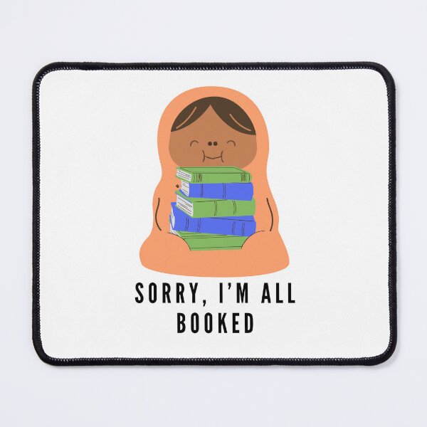 Item preview, Sorry, I'm all booked - happy peach reading burrito designed and sold by CreativeStrand.