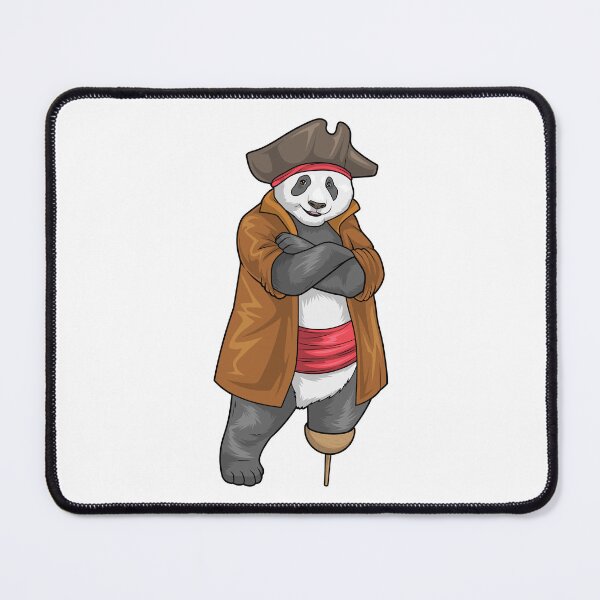 Item preview, Panda Pirate Wooden leg designed and sold by Snabdesign84.