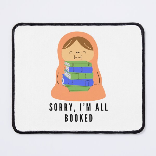 Item preview, Sorry, I'm all booked - happy peach reading burrito designed and sold by CreativeStrand.