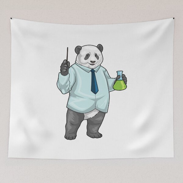 Item preview, Panda Teacher Test tube Chemistry designed and sold by Snabdesign84.