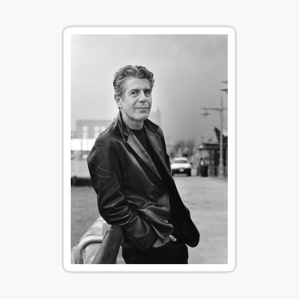 Item preview, Anthony Bourdain monochrome designed and sold by ZamanEcho.