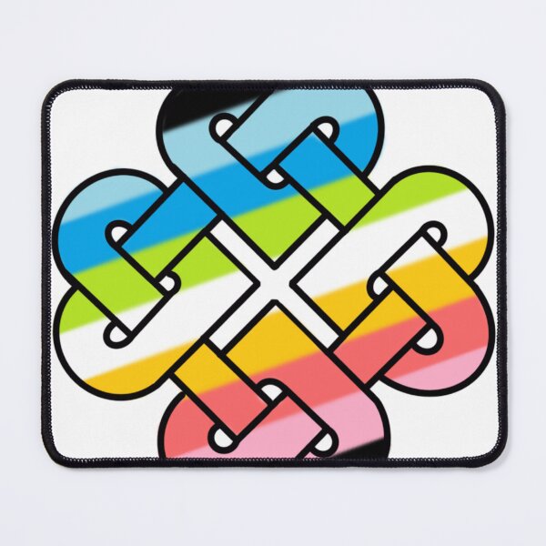 Item preview, Celtic Quarter Heart Pride Knot - Queer Variant  designed and sold by cjo582.