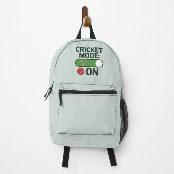 Item preview, Cricket Mode: ON – Fun Cricket Lover Design designed and sold by Jollys-ArtShop.