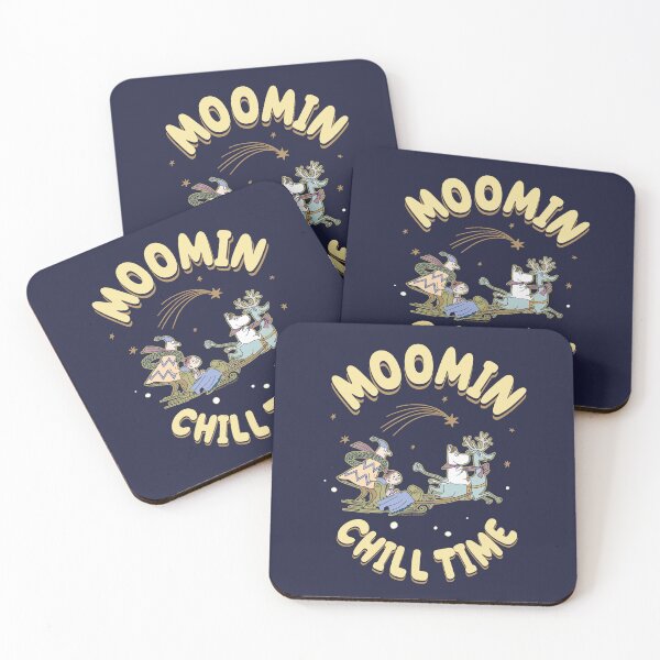 Item preview, Moomin Sleigh Ride Festive Winter Chill Time designed and sold by MoominStore.