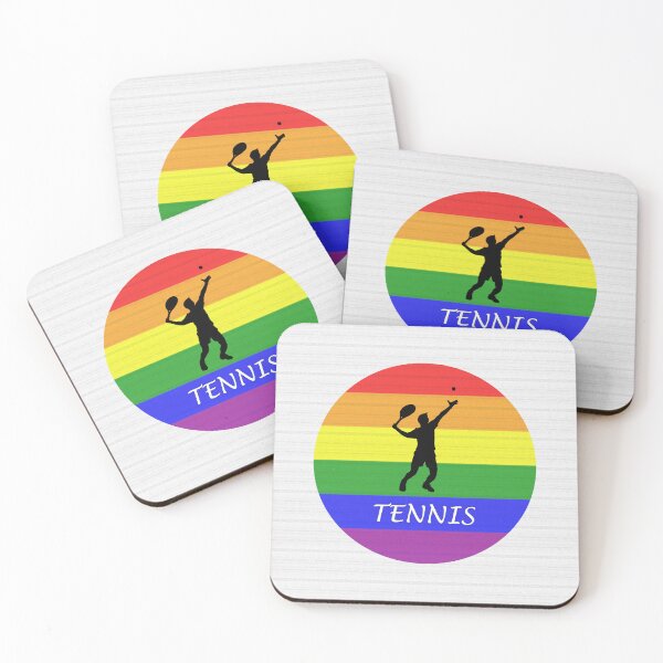 Artikelvorschau, Tennis - Gay Pride entworfen und verkauft von PrideFeliz.