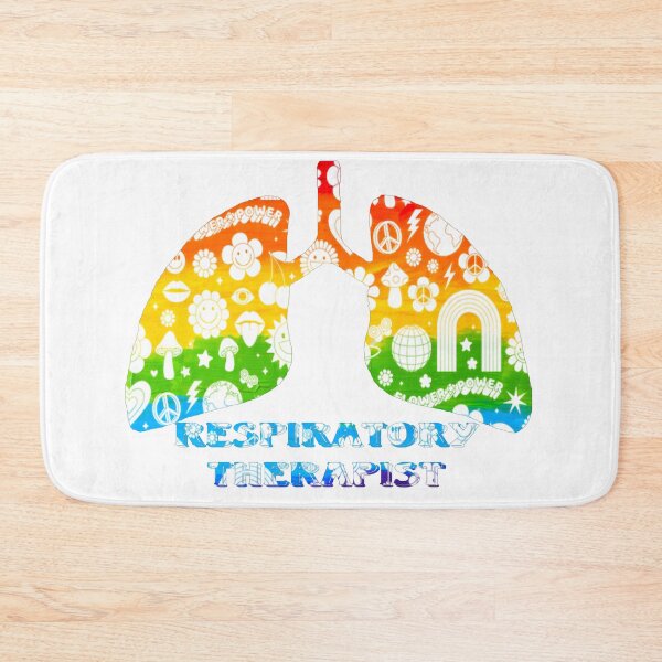 Item preview, Red Yellow Green Groovy Respiratory Therapist Lungs designed and sold by natnat7w.