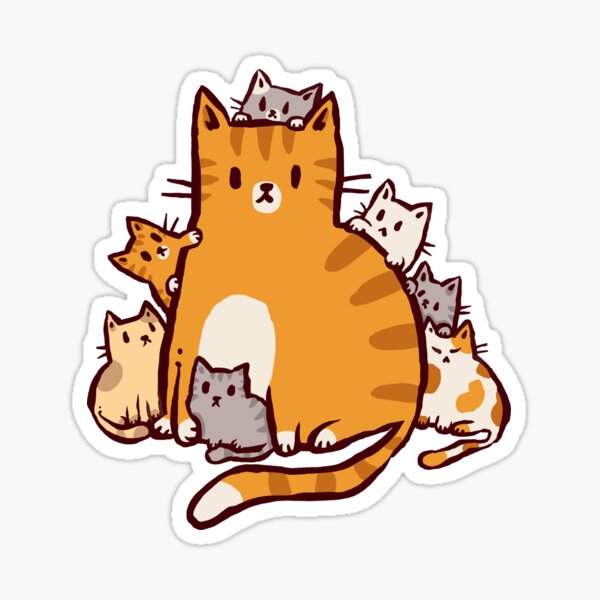 Item preview, Mother of Kittens designed and sold by kg07.