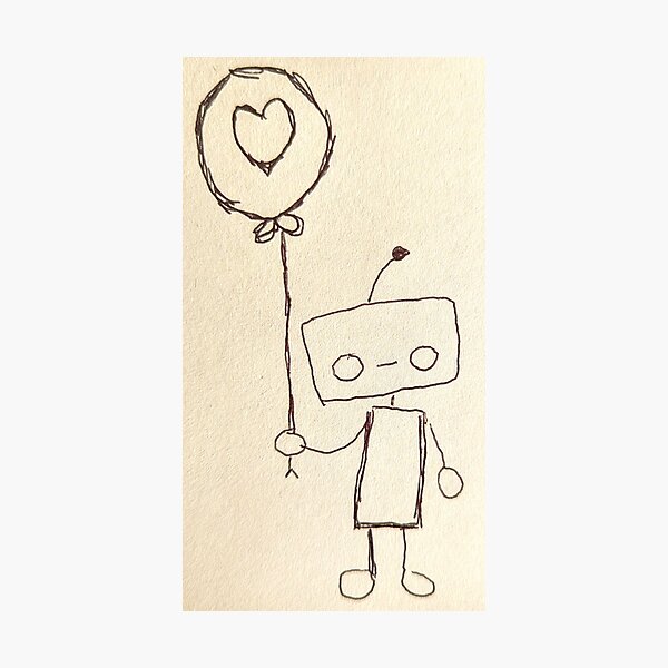Item preview, Robot Love designed and sold by dogfacecraft.