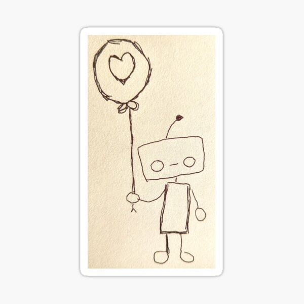 Item preview, Robot Love designed and sold by dogfacecraft.