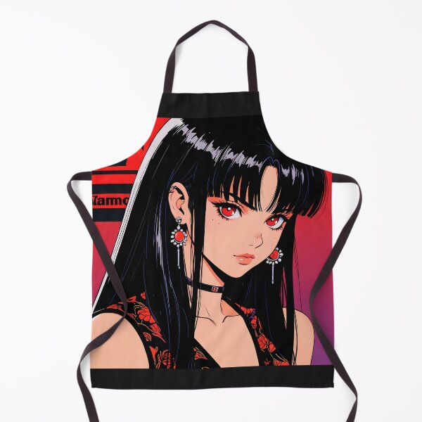 Item preview, Copia de Japanese manga girl with tattoos, 80s, red bikini. designed and sold by EpicMerchRealm.