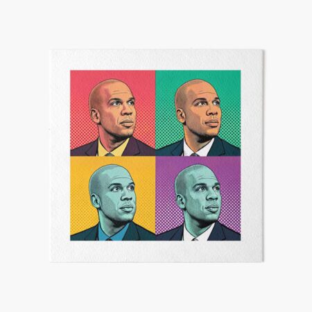 Item preview, Cory Booker – Hope, Leadership, and Progress  designed and sold by Krasnovaovaova.