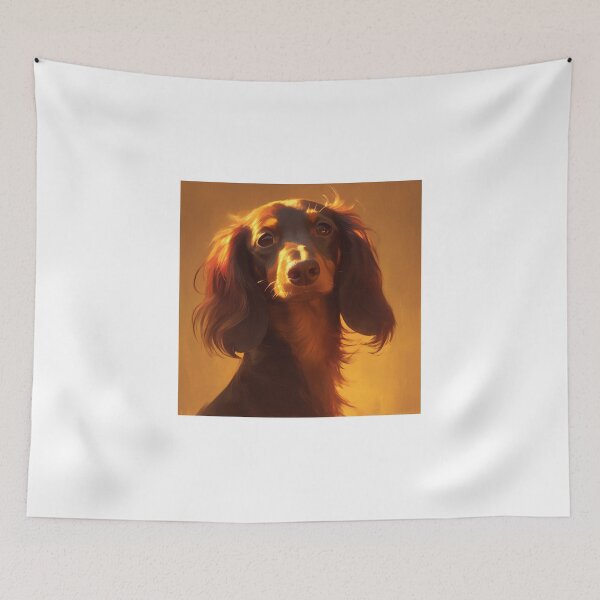 Item preview, Long-Haired Dachshund puppy designed and sold by SMARTKIT  DESIGNAGENCY.