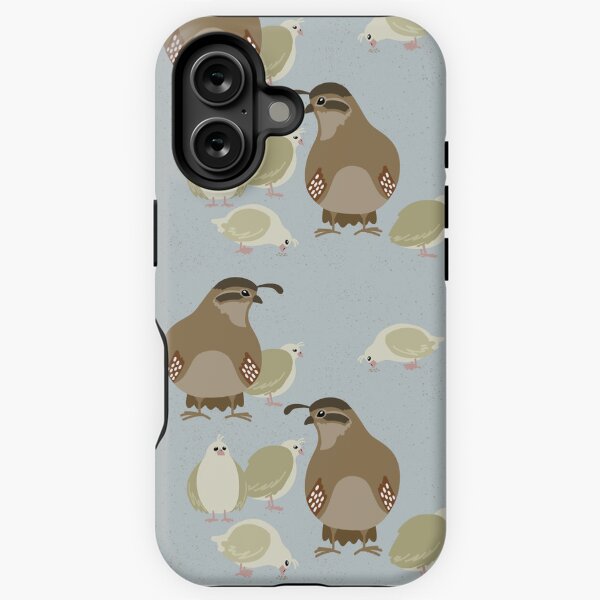 Item preview, Quail hen and chicks designed and sold by ArtbyCouture.