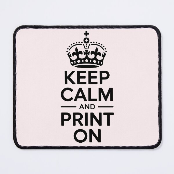 Item preview, Keep Calm and Print On designed and sold by Jollys-ArtShop.
