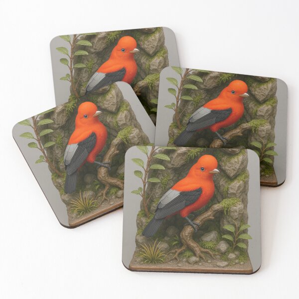 Item preview, The Wildlife Kings - Andean Rock Cock Diorama designed and sold by Earth Celebration Designs.