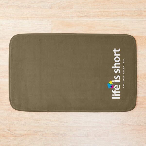 Item preview, Life is short, make it count designed and sold by Vanich-Panich.