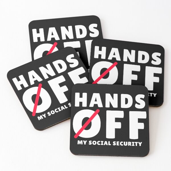 Item preview, Hands Off Social Security designed and sold by ThereseLyssia.