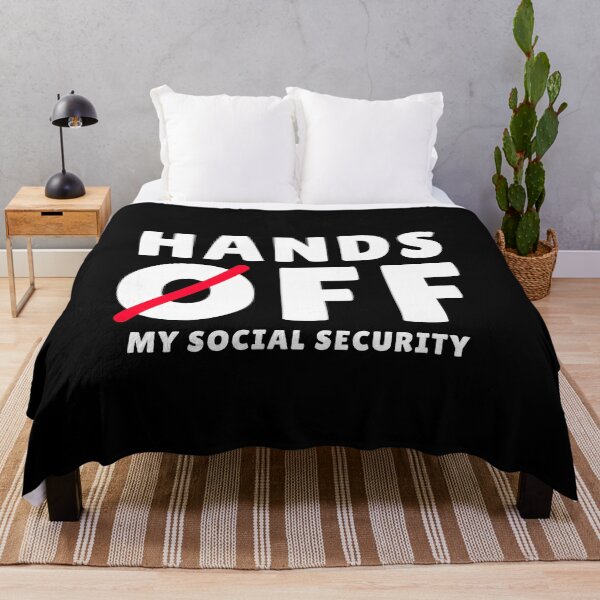 Item preview, Hands Off Social Security designed and sold by ThereseLyssia.