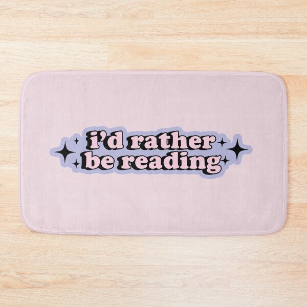 Item preview, Rather be Reading Sticker designed and sold by baranskini.